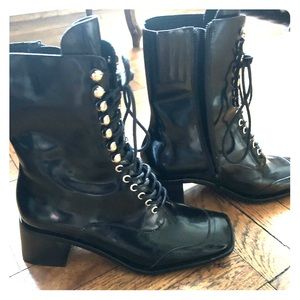 Jeffrey Campbell black boots *brand new* sz 8